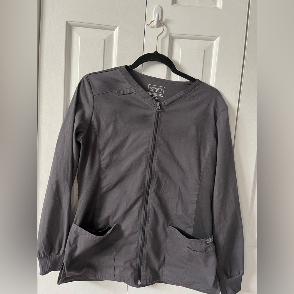 Cherokee scrub jacket